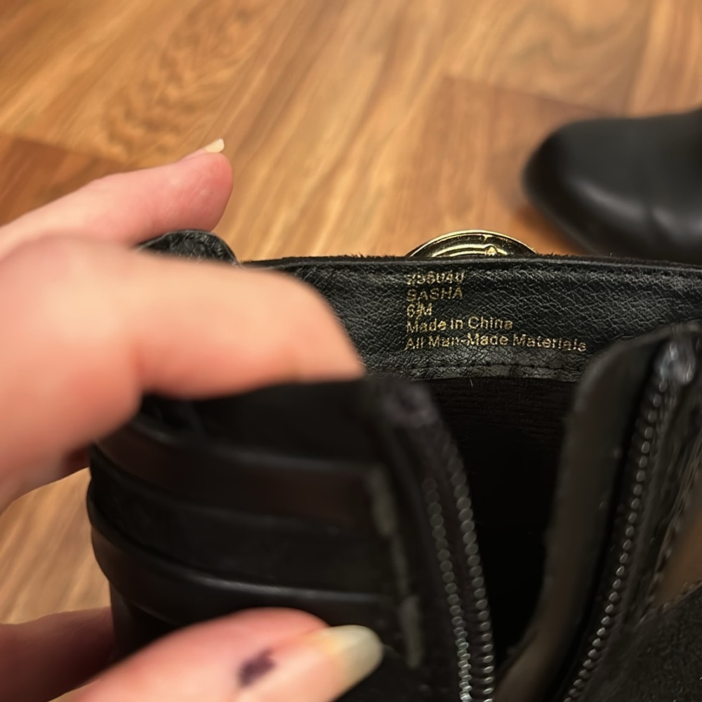 Black Limelight booties size 6.5 - Picture 9 of 9